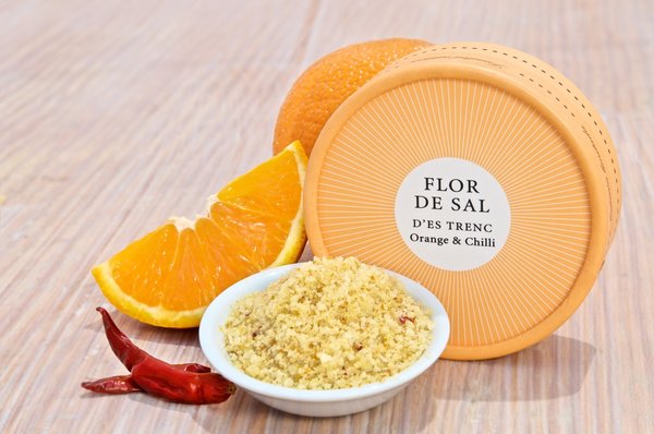 Flor de Sal d'Es Trenc - Edición Limitada Naranja & Chili Bio 60g (Orange & Chili)