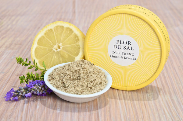 Flor de Sal d'Es Trenc - Edición Limitada Limón & Lavanda Bio 60g (Zitrone & Lavendel)